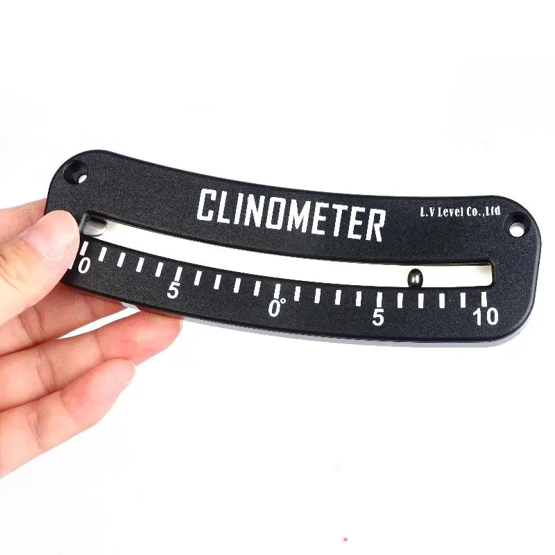 Portable 010 Heel Fashion High Quality Angle Clinometer Marine Trail Inclinometer For Boats Measuring Instrument Small Rv