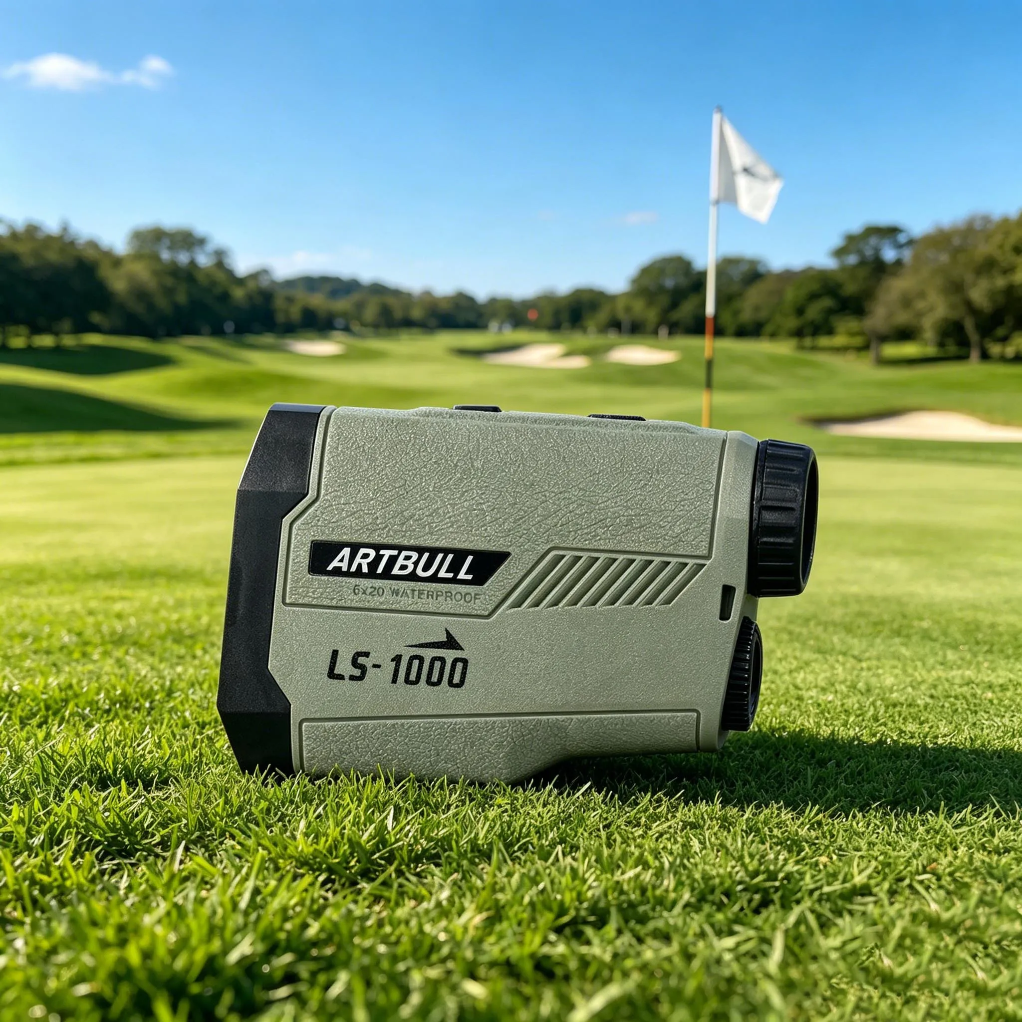 

1000M Golf Rangefinder with Slope, Laser Distance Meter Height Measurement, Long Range Hunting Rangefinder