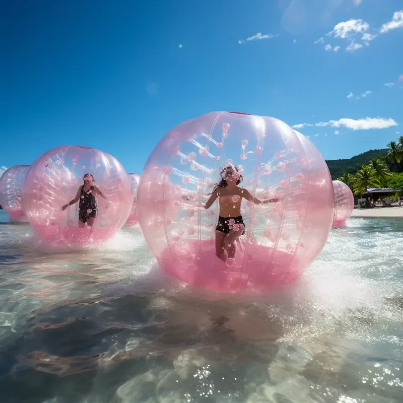Cheap Sale for Kid Inflatable TPU Bubble Suit Adult Bumper Ball Giant Human Hamster Grass Body Fighting Football Wearable