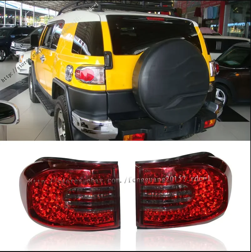 

For Toyota FJ Cruiser 2007-2014 LED Tail Lights Rear Lamp Tail Lamps 2pcs/set