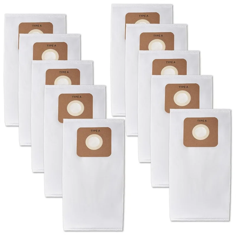 

-AT37 10PCS Type A HEPA Vacuum Bags Replacement For Riccar Upright Vacuums 2000 4000 R100 R200 R300 Trash Dust Bag