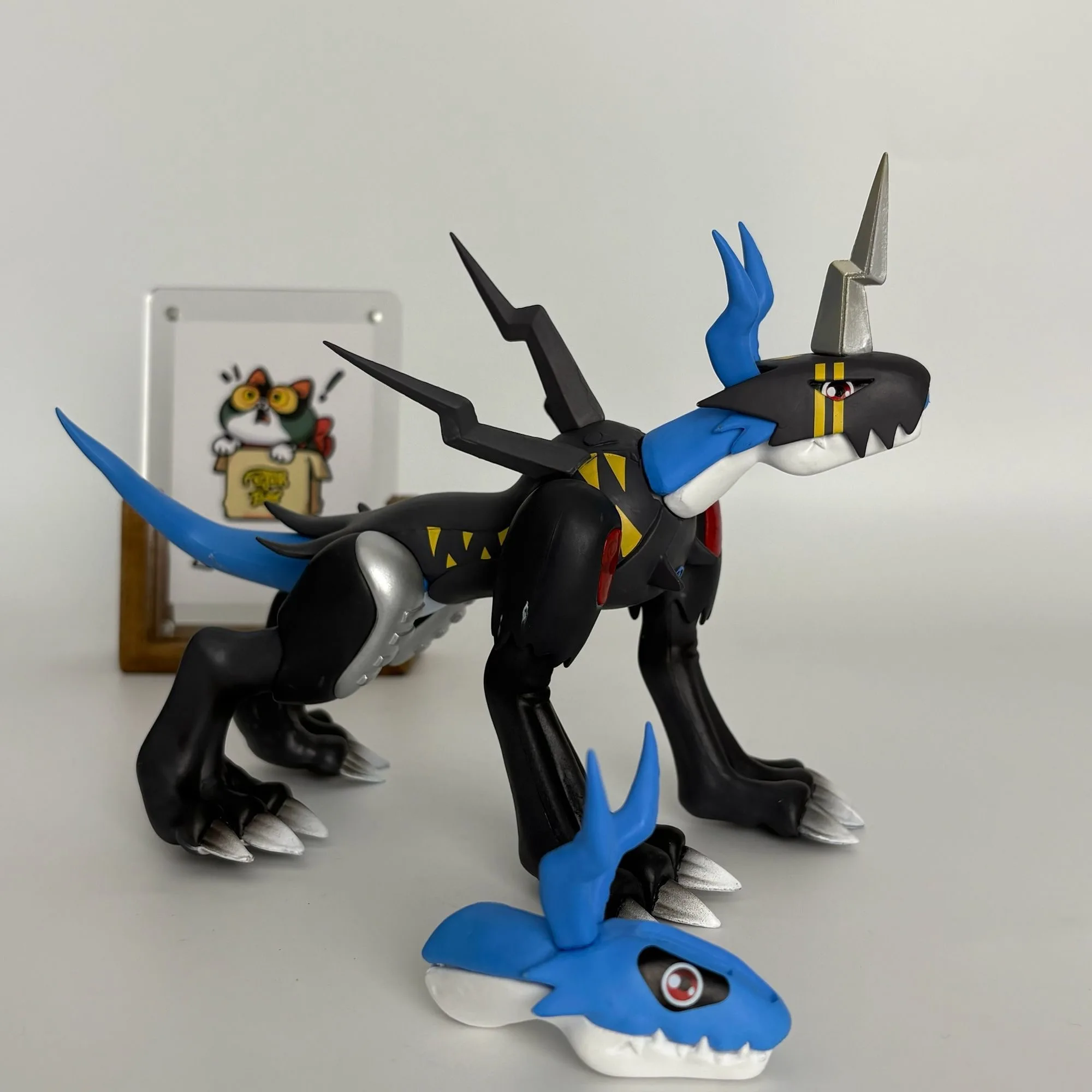 

Hot Digital Monsters Figures Lighdramon Figure Digimon Anime Figurine PVC Models GK Statue Collectible Toys Decoration Boys Gift