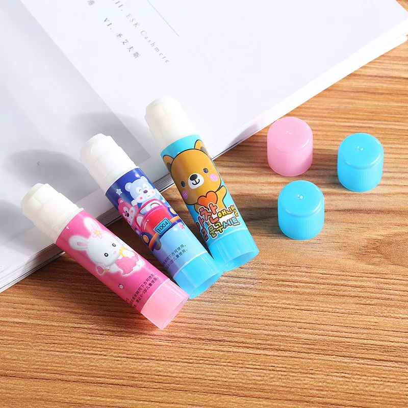 Kawaii 9g High Viscosity Strong Glue Stick Super Glue Portable DIY Decoration Tools for Office Cute School Supplies Stationery