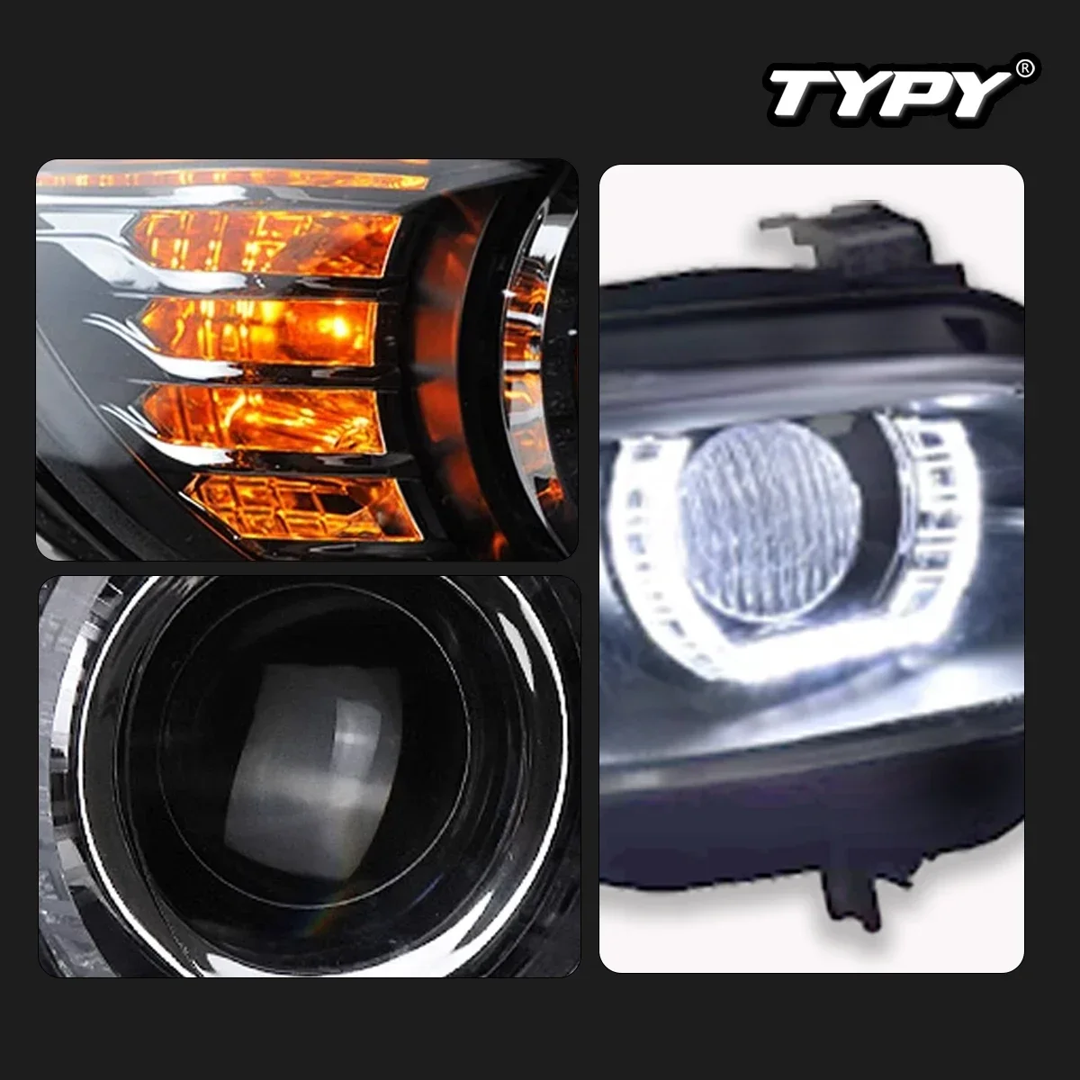 

TYPY New LED Head Lamp Upgrade Modified For BMW M3 E92 2006-2012 Headlight Dynamic Signal Head Lamp Auto Accessories