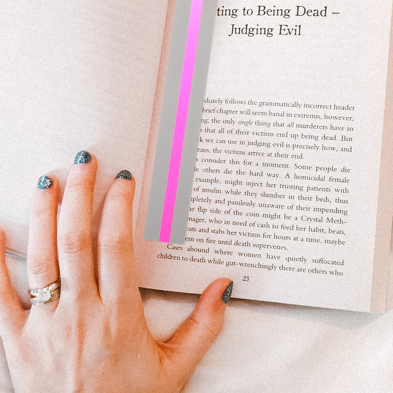 8pcs Reading Guide Strips Dyslexia Bookmarks Colored Layered Tracking Rulers Student Markers Portable Suitable All Ages