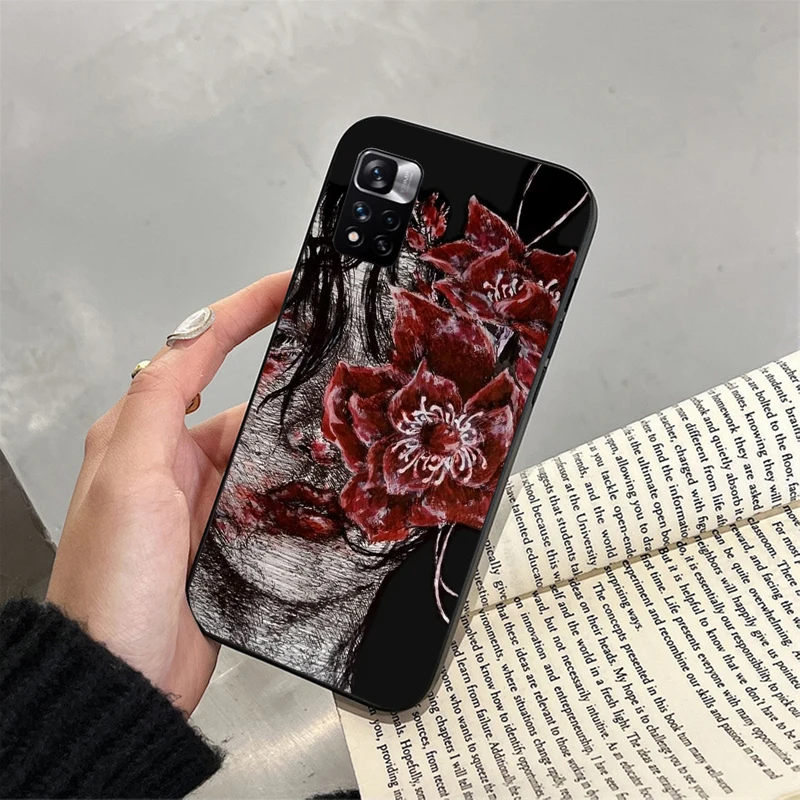 Dark Girl Art Pattern Soft Sil - огляд і ціна Phone Cases Xiaomi 15