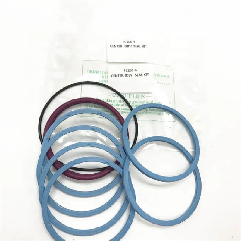 

construction equipment excavator center turning joint oil seal repair kit apply for PC200 - 5 and for PC200 - 6 swivel joint kit