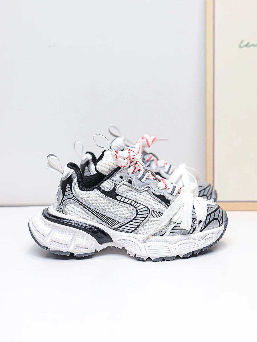 Children's Sneaker 2024 Spring and Autumn Fleece Shoes Boys Light Running Shoes Girls Korean Style Parent-Child Dad