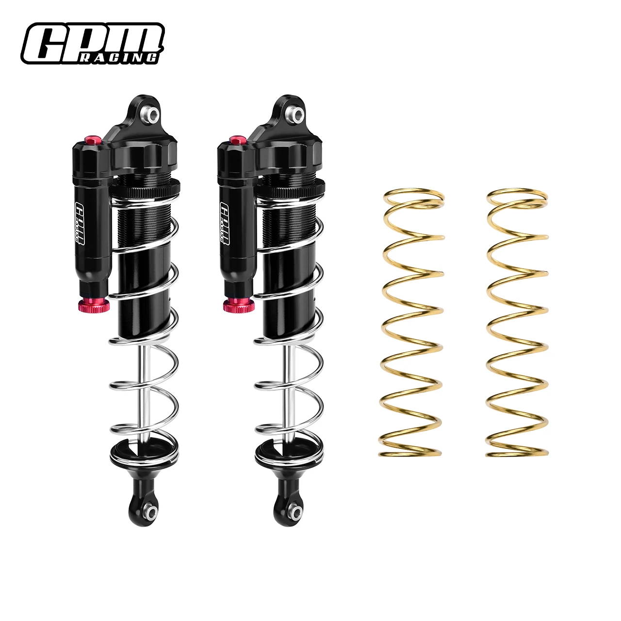 GPM  ARRMA 1/5 Kraton Outcast For Rear L-Shape Piggy Back Adjust Spring Dampers 187mm