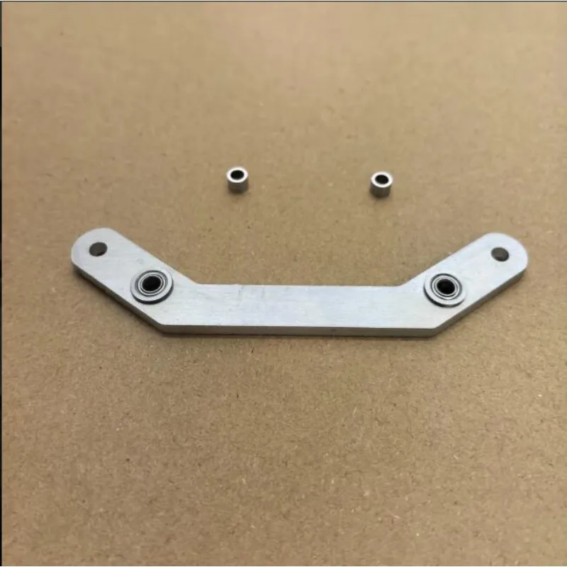 Zero‑Play Metal Ackerman Steering Plate Replace OEM P73432 for 1:7 MJX 730/7304 C3 WRC,Bearing Embedded Steering Upgrade Part