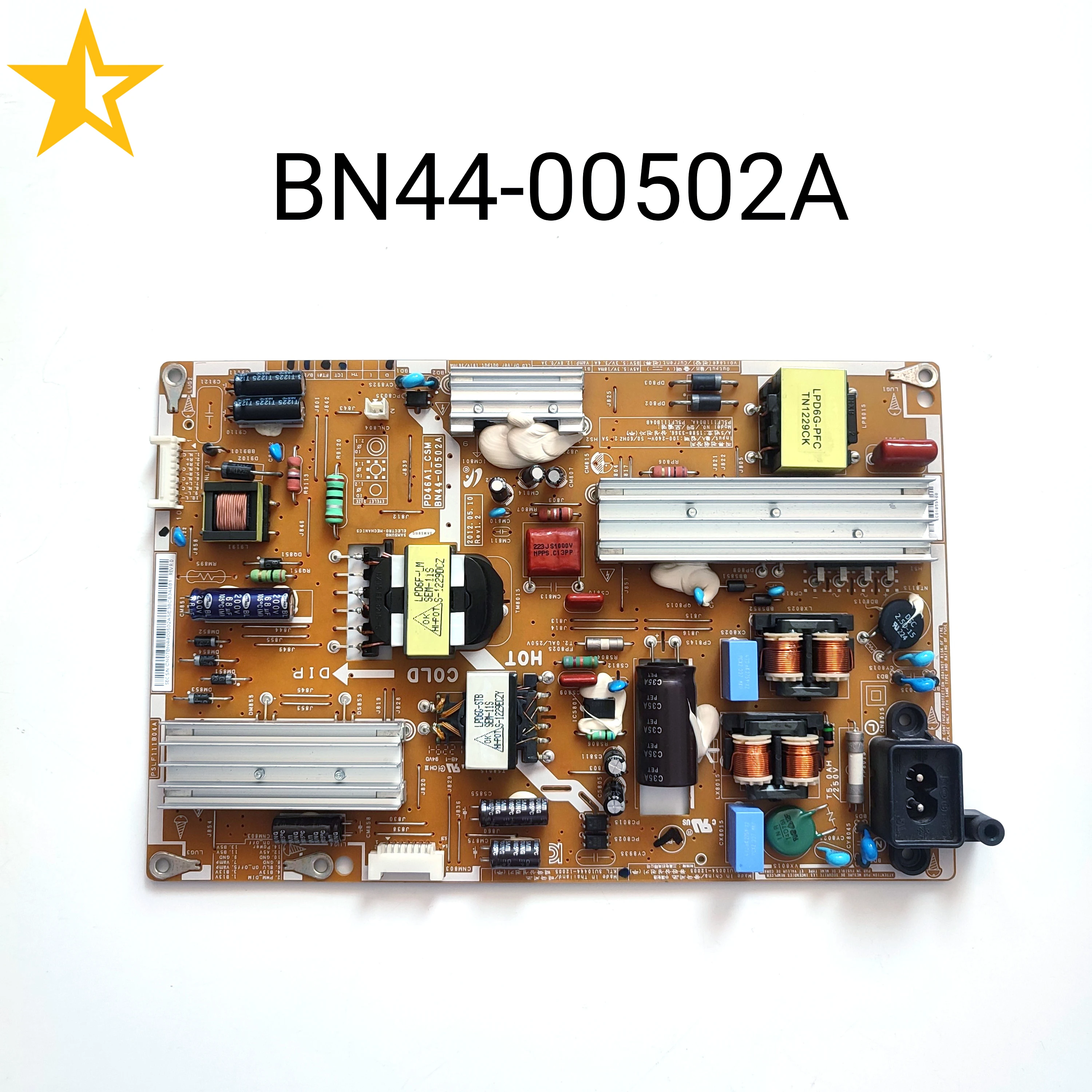 

BN44-00502A = BN44-00502E PD46A1_CSM Power Supply Board is for HG40AA670N UA40ES5500 UA46ES5500 UE32ES5507 UE40ES5500 UN40ES6100