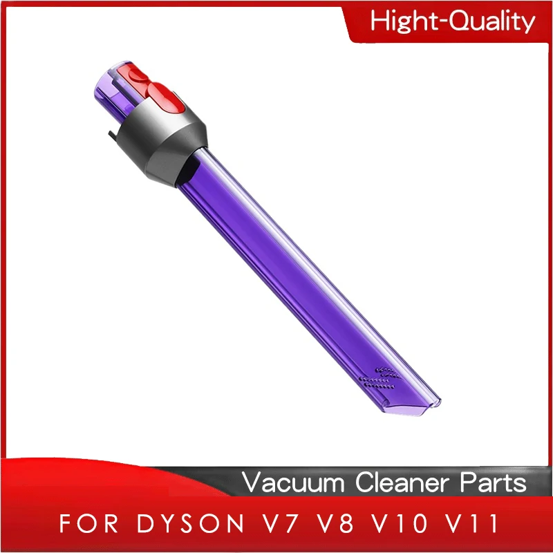 LED Light Pipe Crevice Tool Suction Crevice Head For Dyson V7 V8 V10 V11 Vacuum Cleaner Replacement Parts