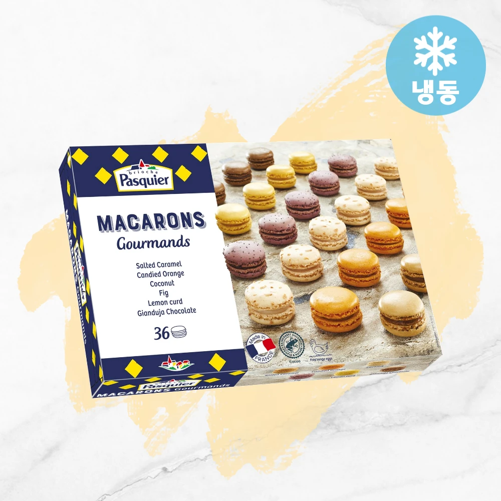 Brioche Pasquier Macaron Francese Gourmet (36 Pezzi) 470g
