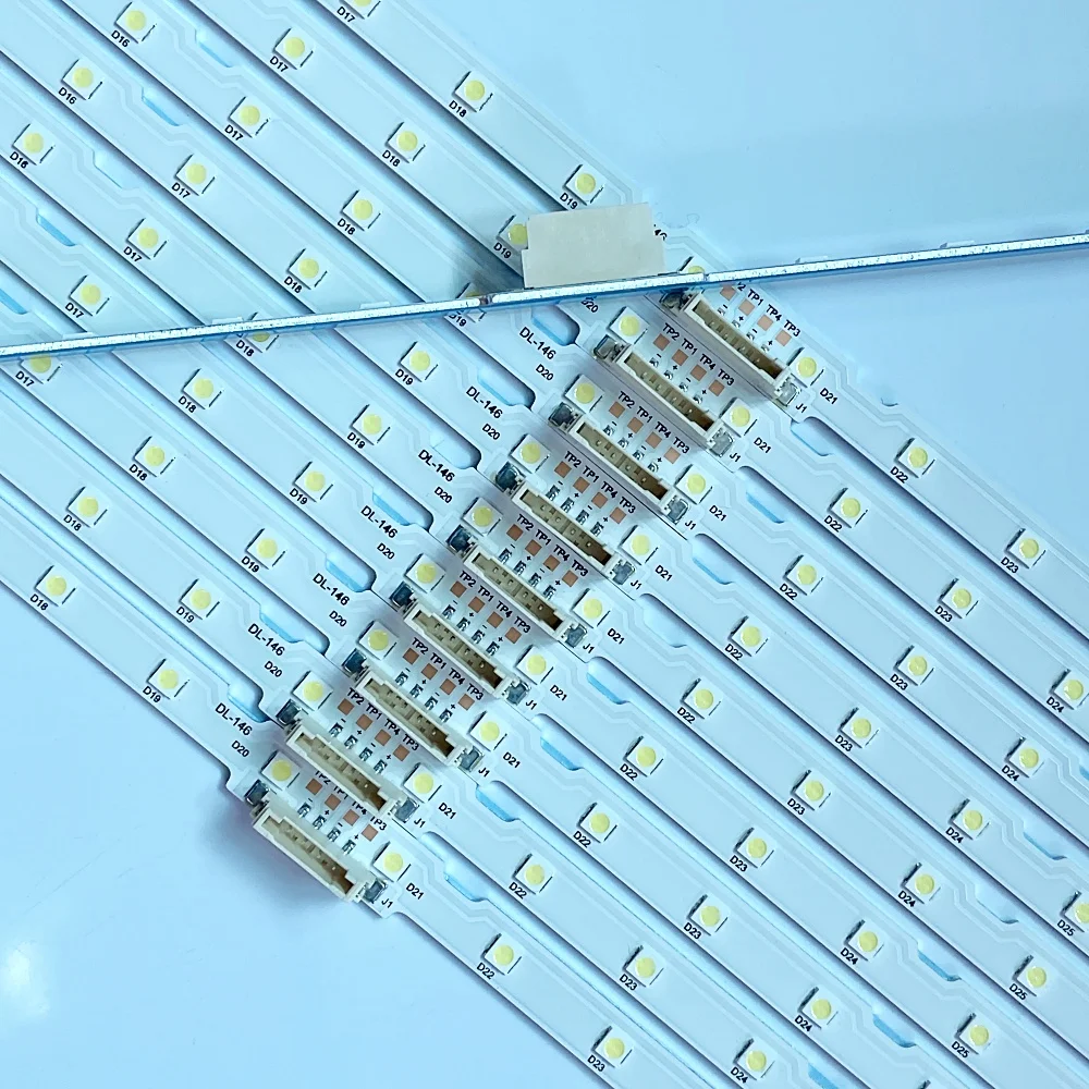 10 pz/lotto Striscia di Retroilluminazione A LED Per TV 55NU7100 UA55NU7100 UN55RU7100 UE55NU7100 UN55NU7100 UN55NU7090G UE55NU7500 UE55NU7400