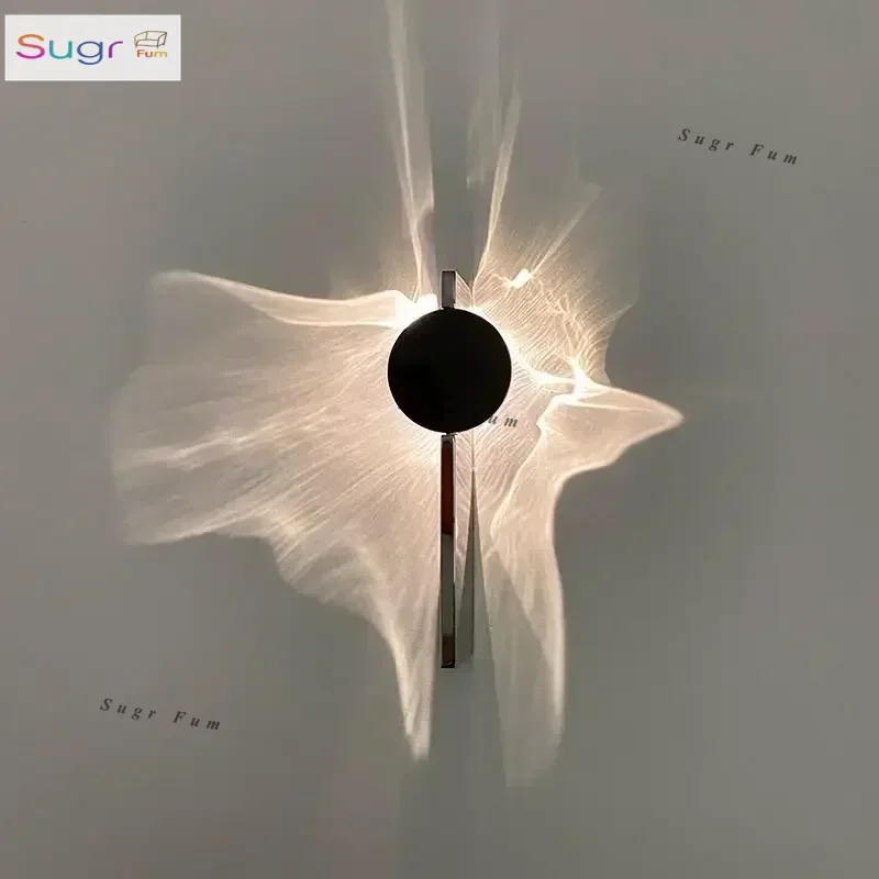 

Minimalist LED Lamp Living Room Background Wall Lamp Foyer Bedroom Bedside LED Wall Lamp Aisle Atmosphere Creative Wall Hanging