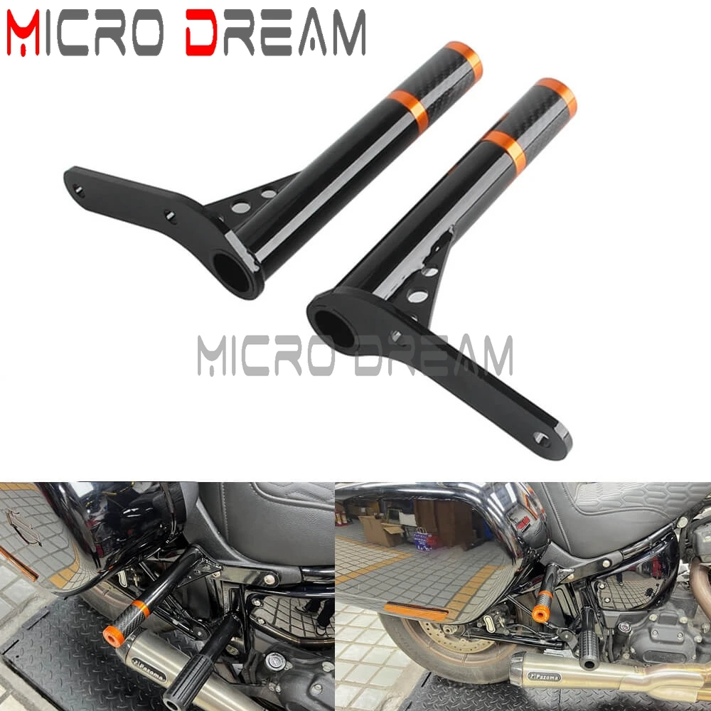 Voor Harley Softail Low Rider ST117 FXLRST 2022-2024 Voor Snelweg Engine Guard Crash Bar Achter Zadeltas Guards frame Slider - afbeelding 1