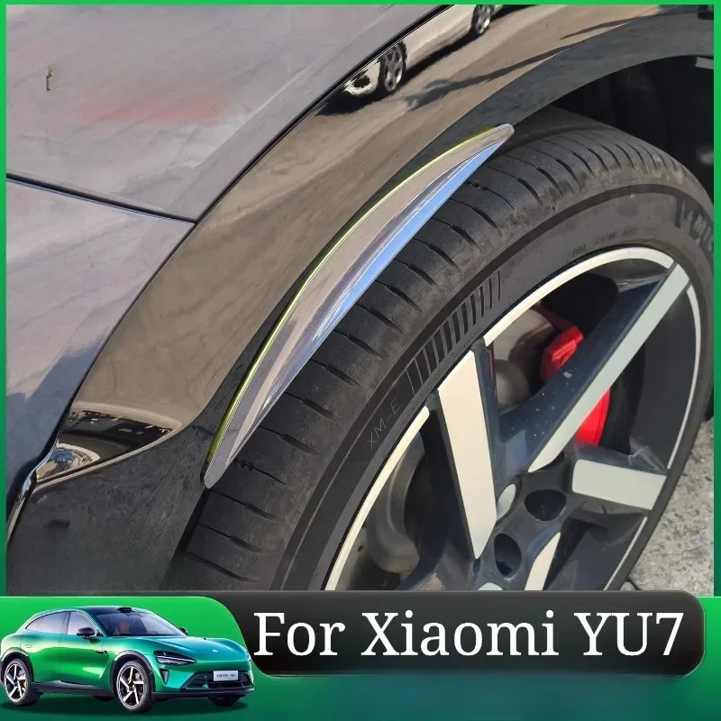 Hidden Camera Flank Radar Cover for Xiaomi YU7, Front Rear Wheel Eyebrow Fender Protector Exterior Parts