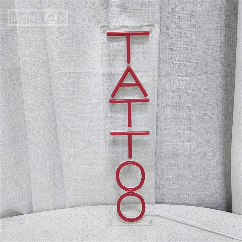 لافتة نيون ليد وشم ، لوحة فنية جدارية تعمل بمنفذ USB ، صالون ، كهوف رجل ، غرفة نوم ، هدية مثالية لعيد الميلاد وأعياد الميلاد #3