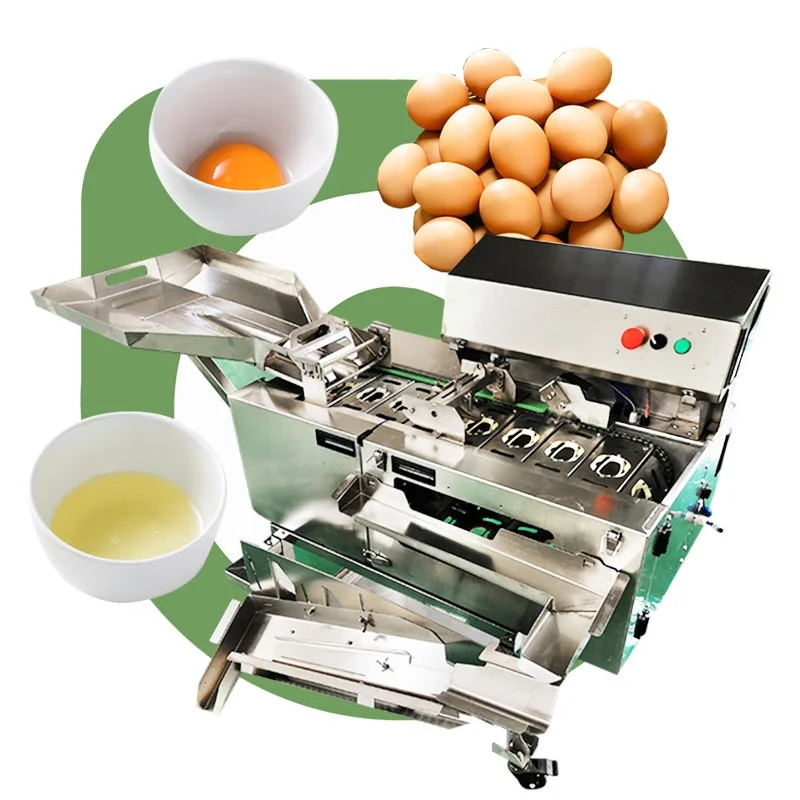 Fully Automatic Egg Breaking Separator Custom High Capacity Liquid Egg Processing Line Egg Yolk White Separating Equipment