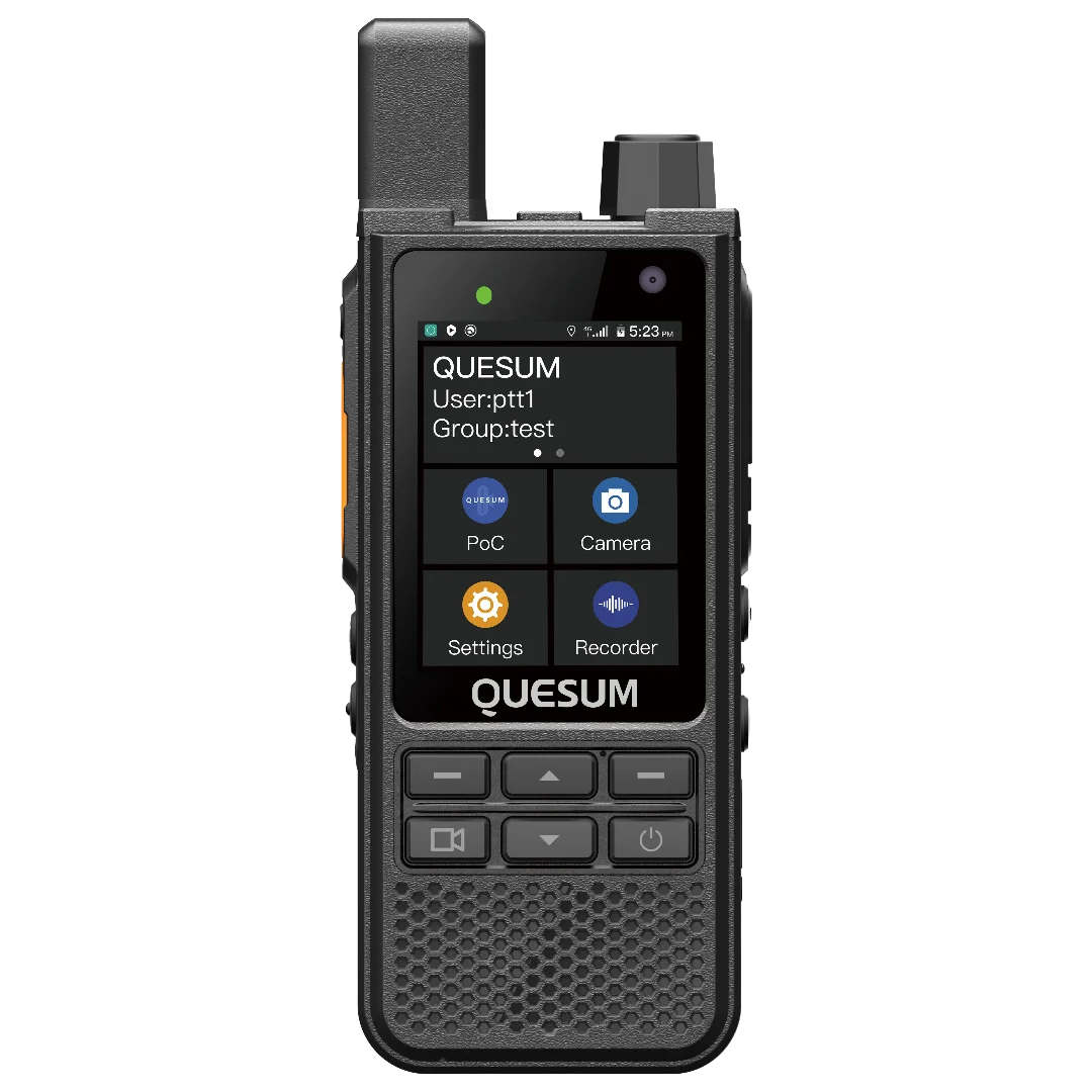 QUANSHENG 2025 New Model MP70S 4G Smart PoC Water-proof Two-Way Radio Android System Walkie Talkie GPS