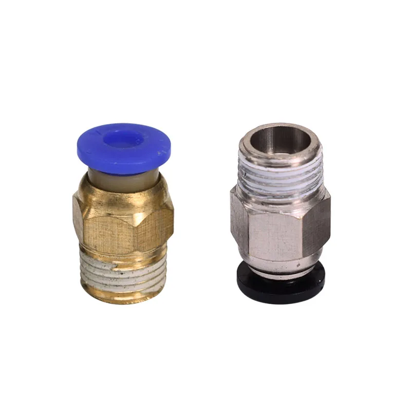 1 PCS Pneumatic Quick Plug Remote Feed Tube Quick Coupling 1.75/3.0 Extruder Quick Connector For 3D Printer Accessories