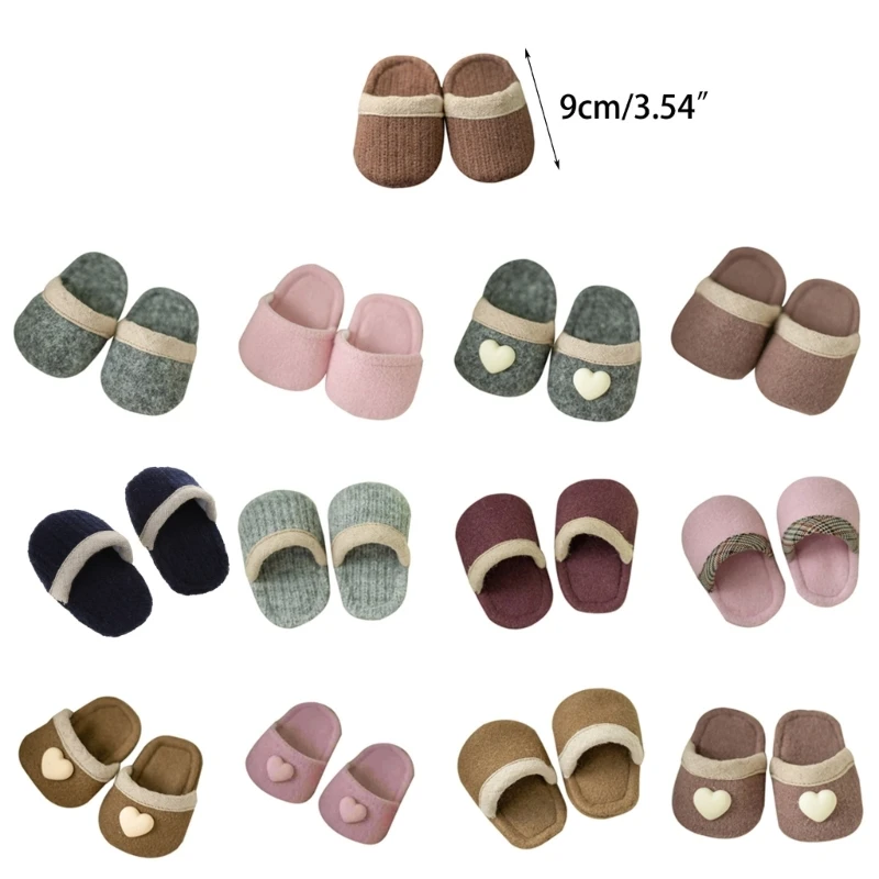 Pasgeboren schoenen miniatuur pasgeboren schoenen pasgeboren babyslippers voor jongens meisjes cadeau Drop Shipping