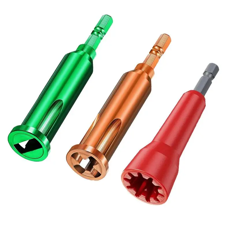 Wire Twisting Tool Wire Strippers Set Of 3 Durable Wire Stripping Tool Wire Connector 3 Way/ 5 Way Cable Stripper