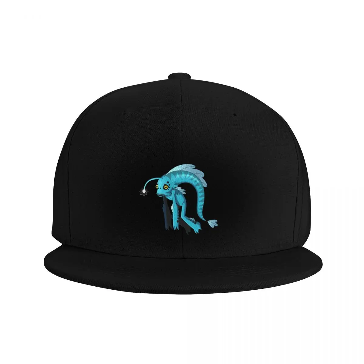 Anglerfish head Baseball Cap Vintage Rugby Cosplay Custom Cap Woman Hats Men's