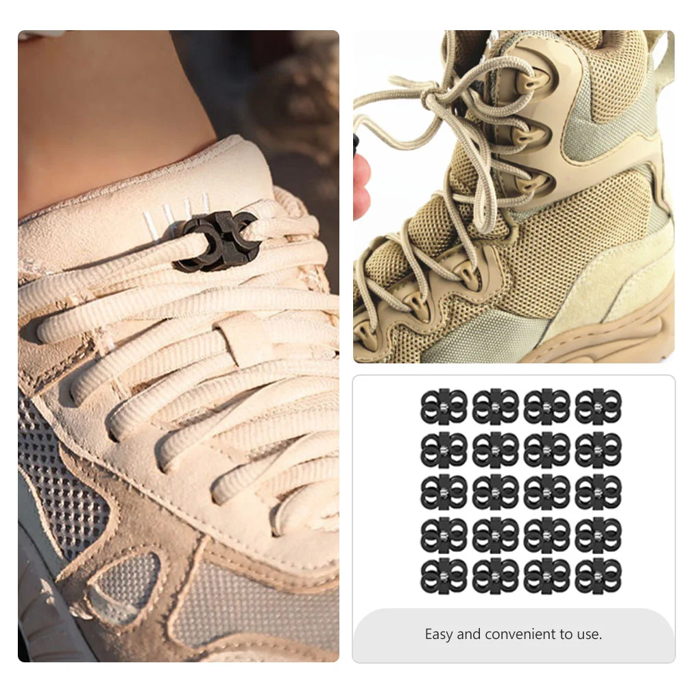 Lazy Shoe Lace Buckle Shoes Supplies Running Shoelace Accessories Plastic Strap Sneaker