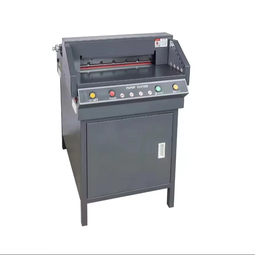 

Quality Primacy Functionality Ideal 4505DS Electric Guillotine Paper Sheet Cutter Machine