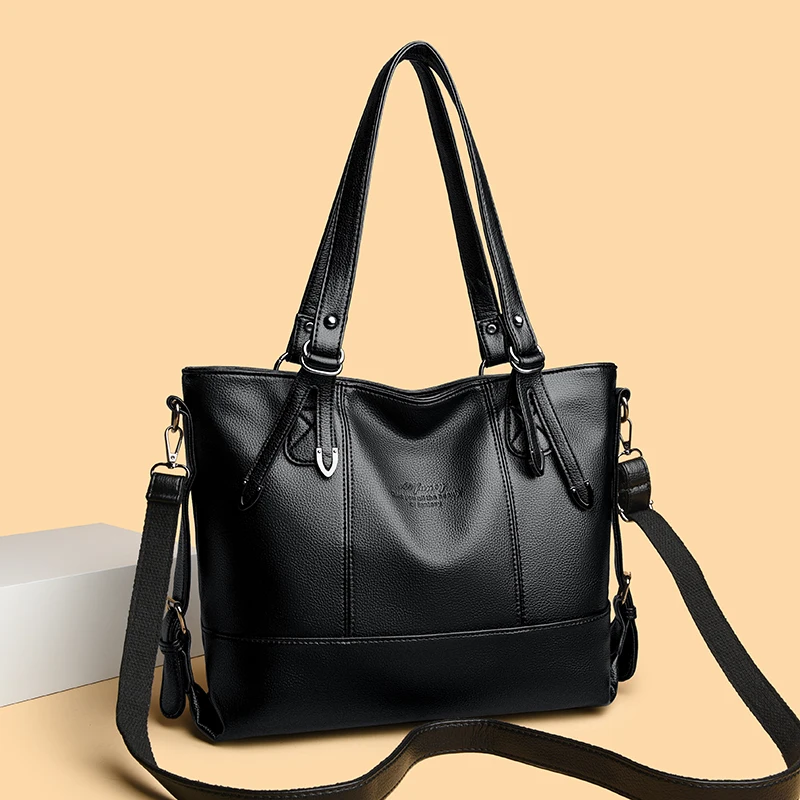 

Women Tote Bag Fashion Underarm Pouch Large Capacity Soft Pu Leather Shoulder Bag Retro Crossbody Bag Casual Portable BucketBags