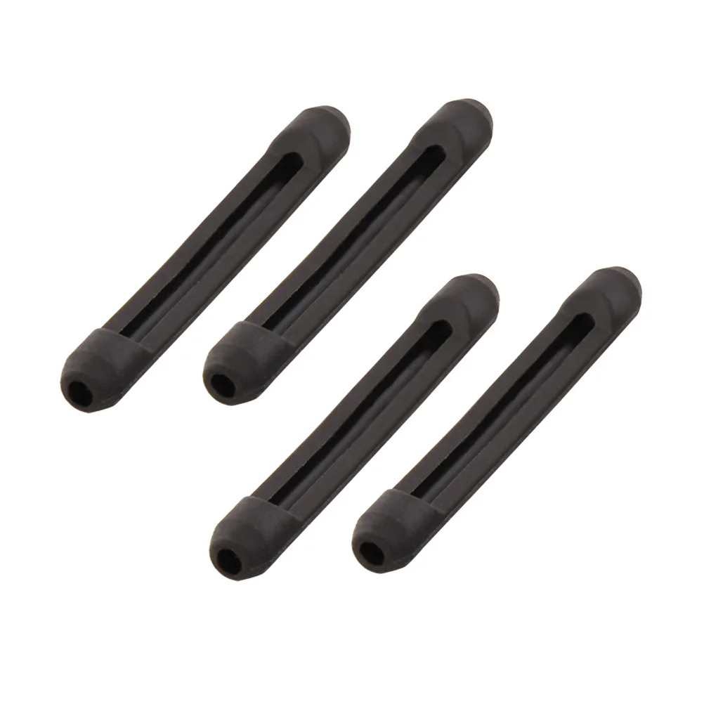 

4Pcs Eyeglass Temple Tips Silicone Anti Slip Covers Comfortable for Sports Outdoor Daily Use Unisex Design