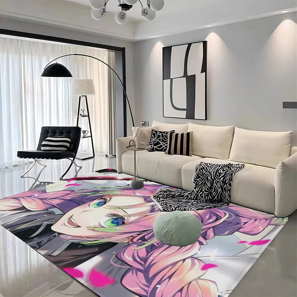 Anime M-Mitsuri KanrojiS Hallway Carpet Non-Slip Laundry Room Mat Laundry Decor Balcony Child Living Room Bedside Area Rugs