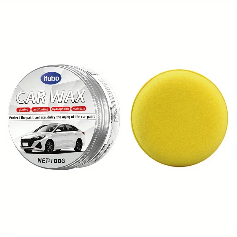 Premium White Car wax - Scratch repair and polishing paste for long-lasting shine and protection for all white vehicles