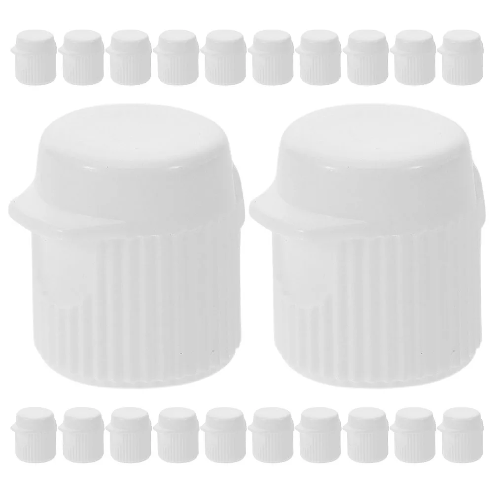 

100Pcs Toothpaste Cap Flip Lid Plastic Replacement Travel Toothpaste Cover Tube Cap Bathroom Accessories Toothbrush Caps