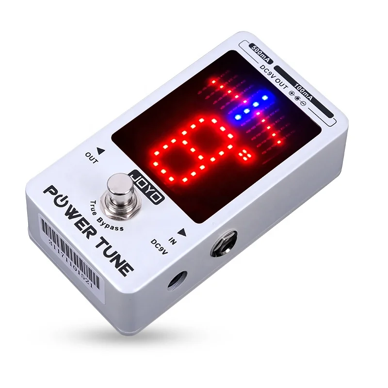 

1 Way Dc 9V Input 8 Independent Dc 9V Outputs Guitar Tuner 2 Channels Current 500Ma Guitar Effect Power Supply