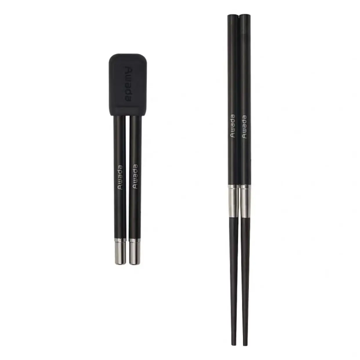 

AWADA Outdoor Chopsticks 2.0 New Outdoor Camping Stainless Steel Tableware Folding Portable Chopsticks