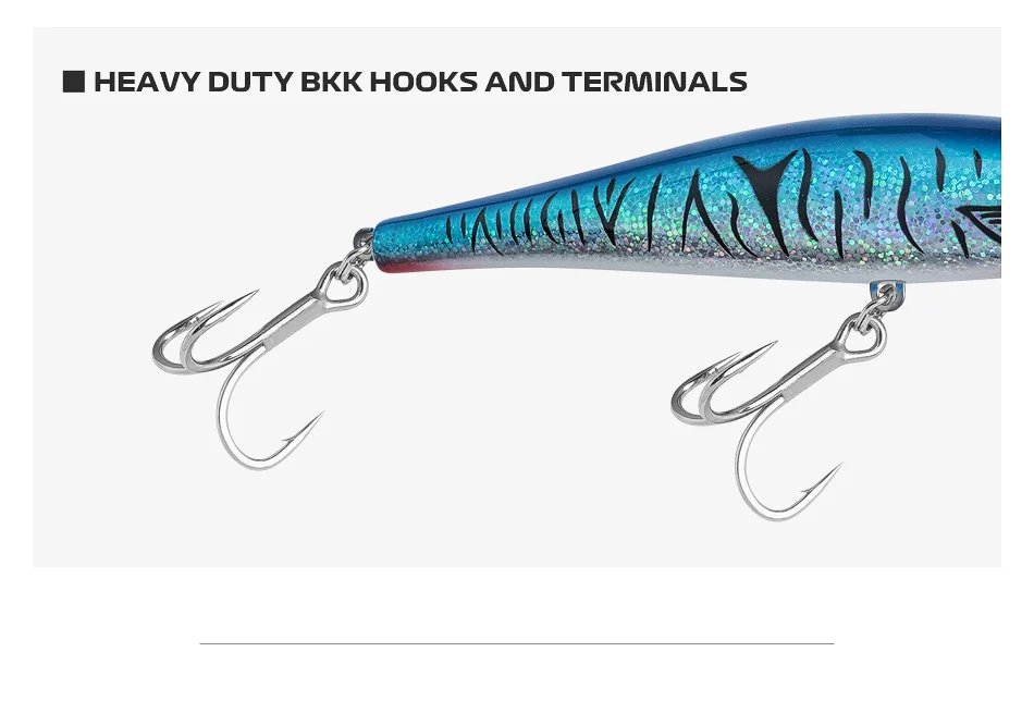 NOEBY 160 mm 54 g Speed Hunter Trolling Minnow Angelköder Schwimmende Oberfläche Künstlicher harter Köder für Big Catch Thunfisch-Angelköder – Detail 8