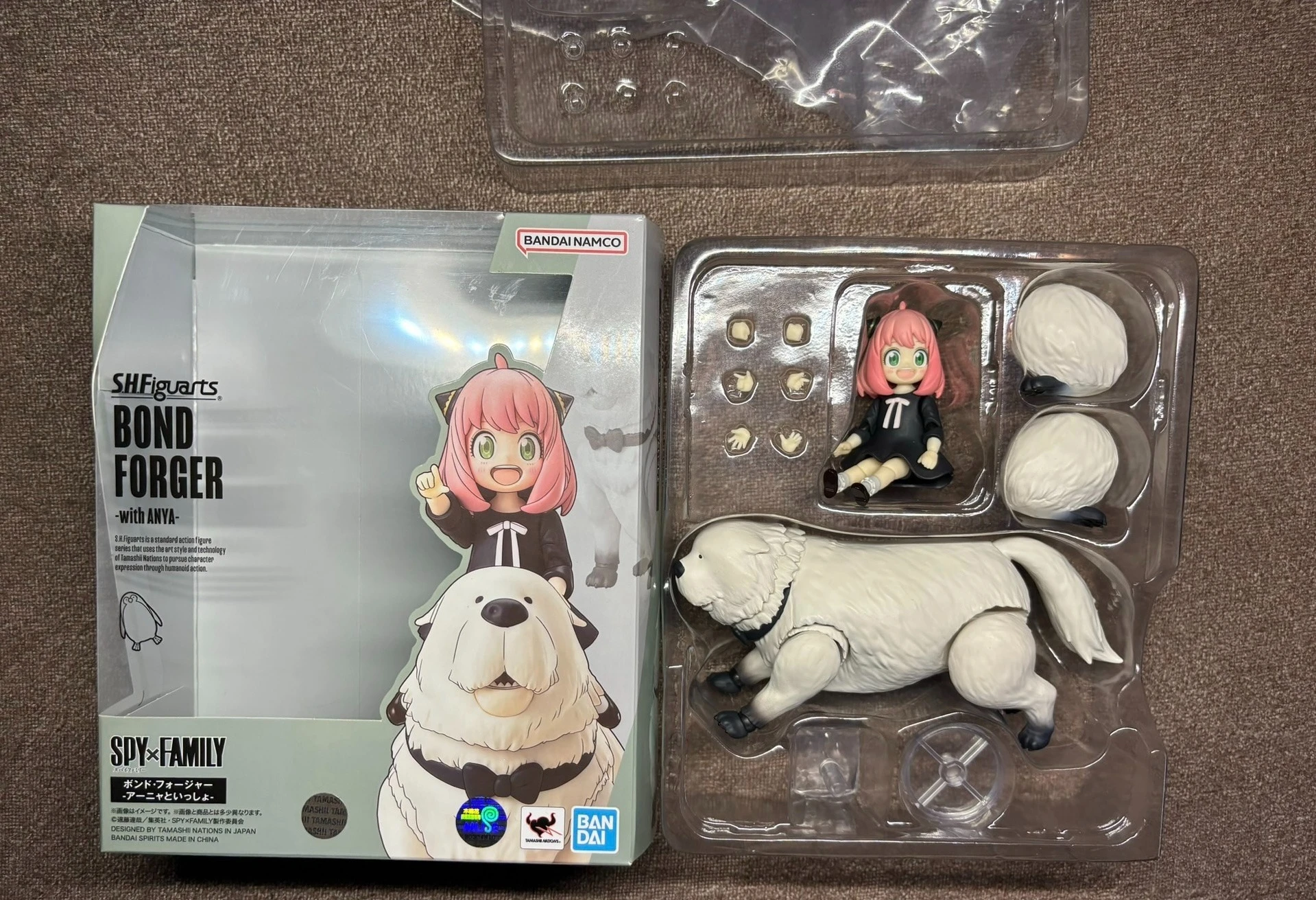 

SHF Spy Player SPYxFAMIL Anya Bond Figure Model Collection Toy Gift