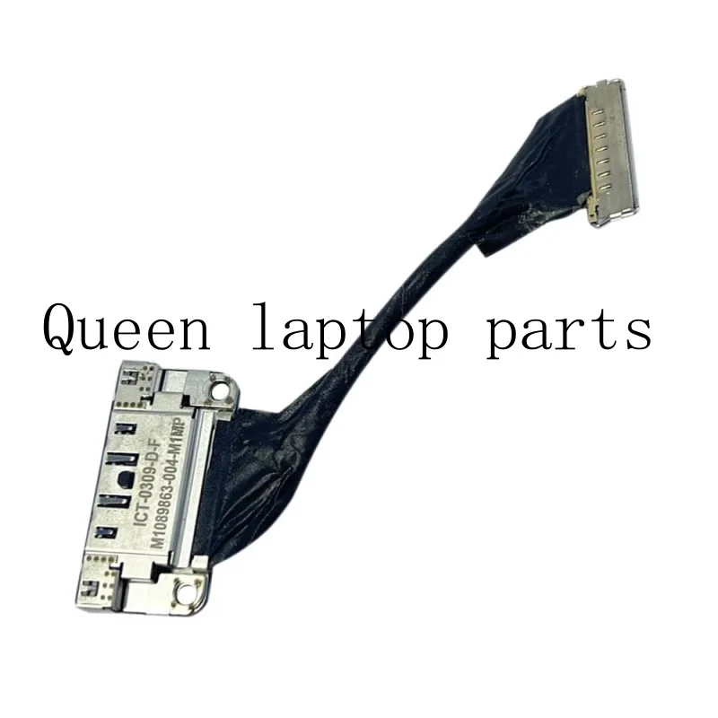 Laptop AC DC Jack Power Cable Plug in Charging Port Cable Connector Socket wi...