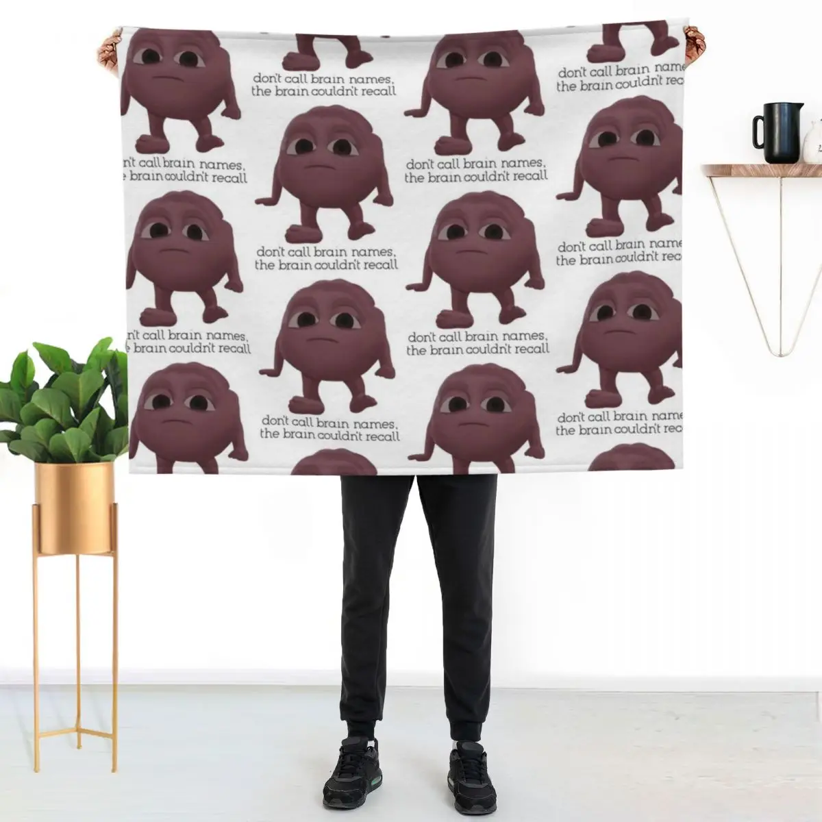 

Brain Throw Blanket Soft Warm Blanket Gift for Grandparents