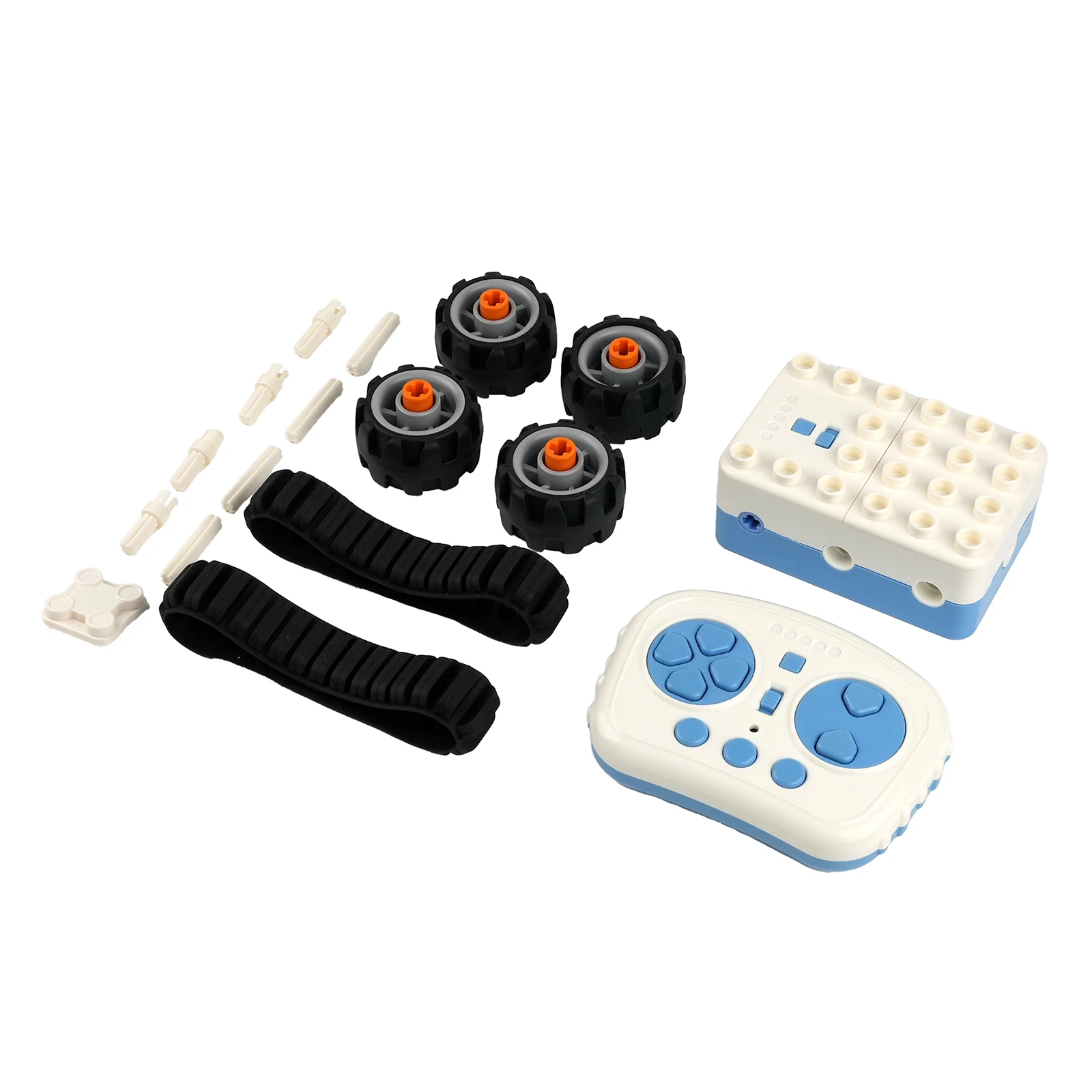 Motor de potencia con Control remoto de programa, Compatible con legoeds, bloques de construcción de partículas grandes, Robot mecánico/educiador 9686 45002