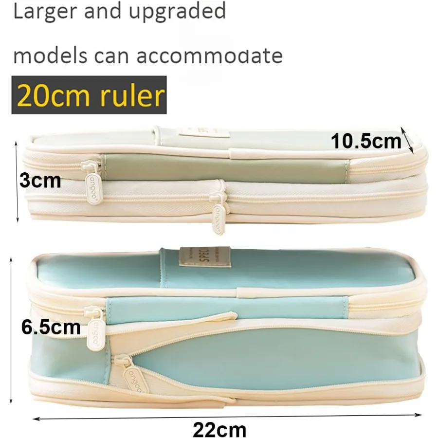 オフィスや旅行用の大容量ペンケース：コンパクトなデザインの高容量バッグポーチホルダーボックスオーガナイザー