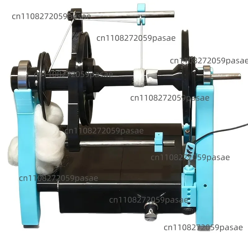 Household mini electric spinning machine, small spinning wheel, combined twisting, hand spinning, speed regulation