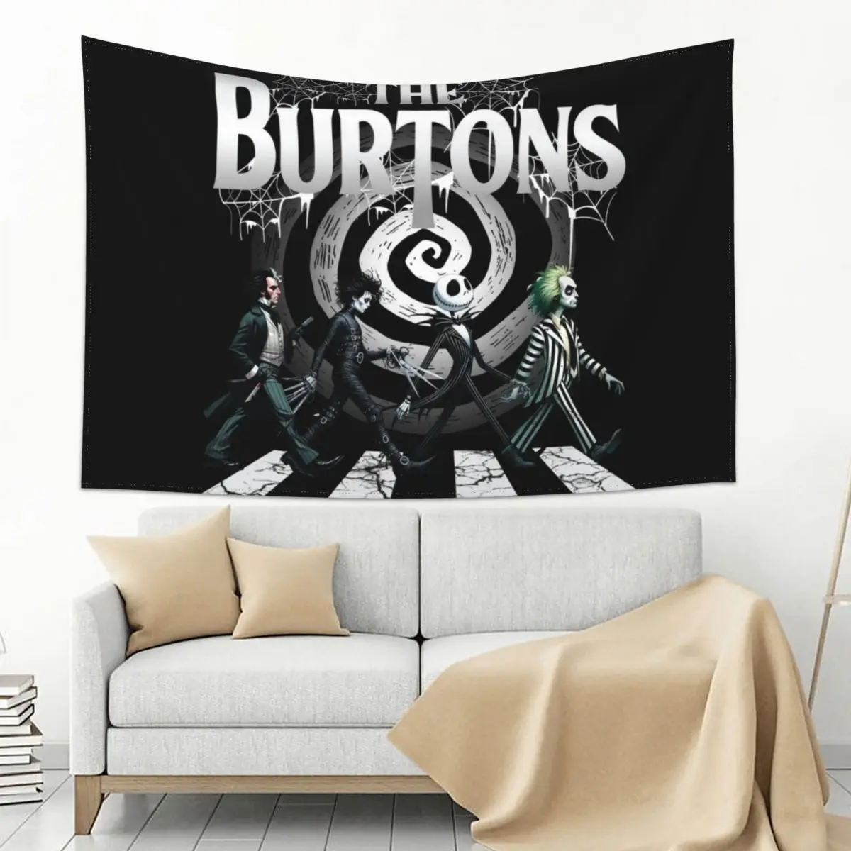 

The Burtons Tapestry Decor For Bedroom Home Decorations Aesthetic Bedroom Organization And Decoration Tapestry