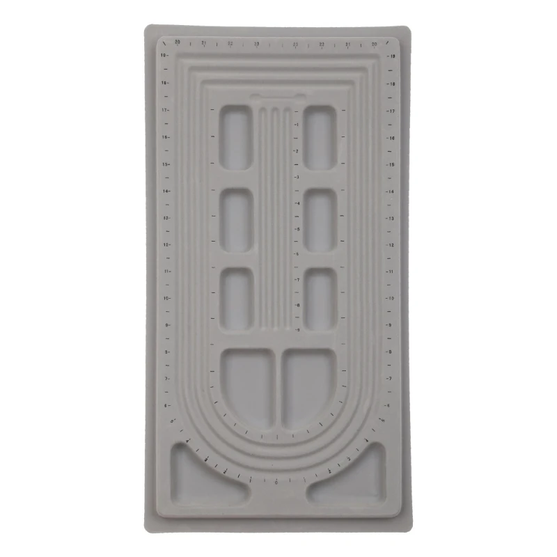 Bead Board Beading Jewelry Tray Bead Measuring Board Craft Supplies