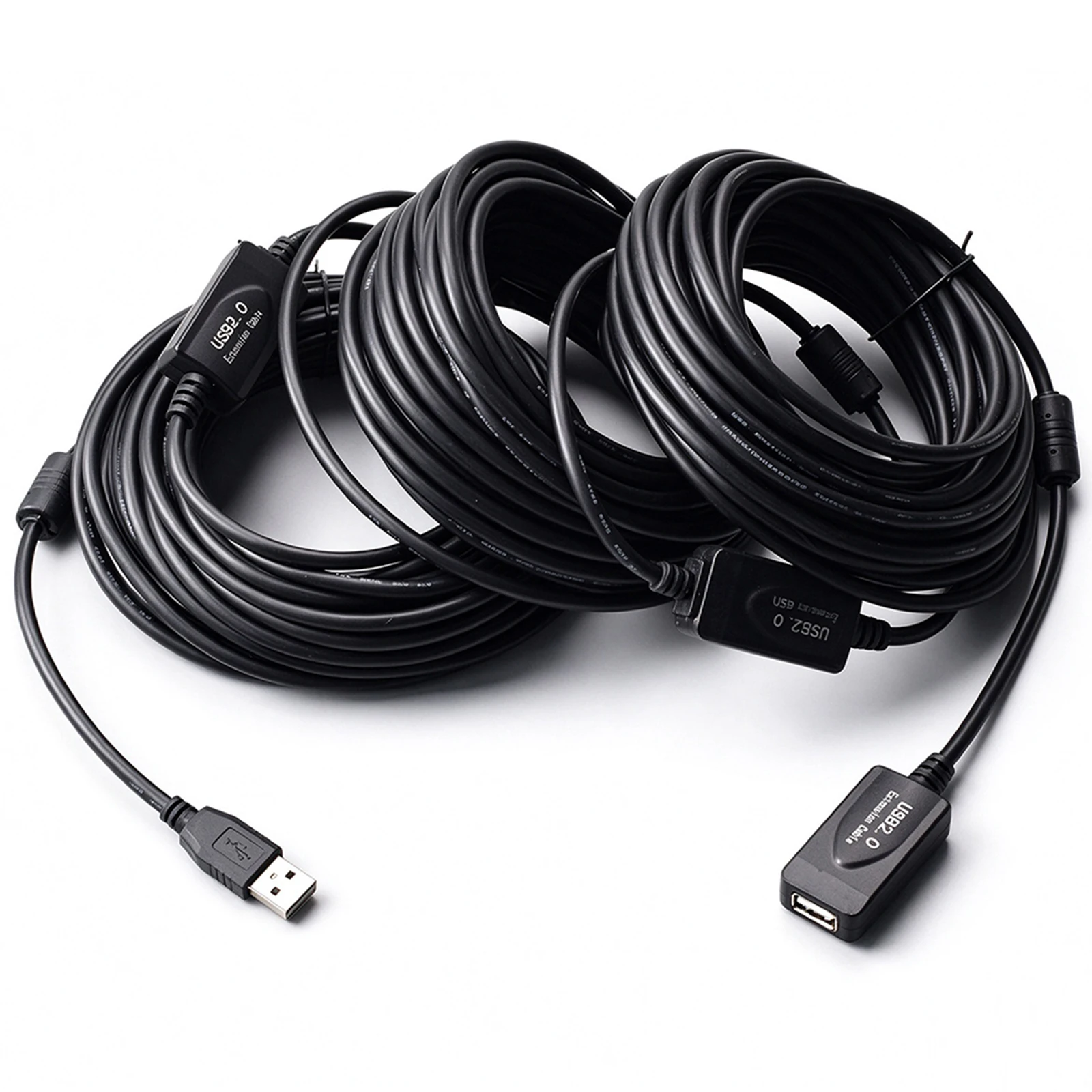 3M 5M 10M 15M 20M 25M 30M Przedłużacz USB 2.0 męski na żeński Aktywny wzmacniacz Bezprzewodowa karta sieciowa Przedłużacz USB Adapter Przewód — zdjęcie produktu 5