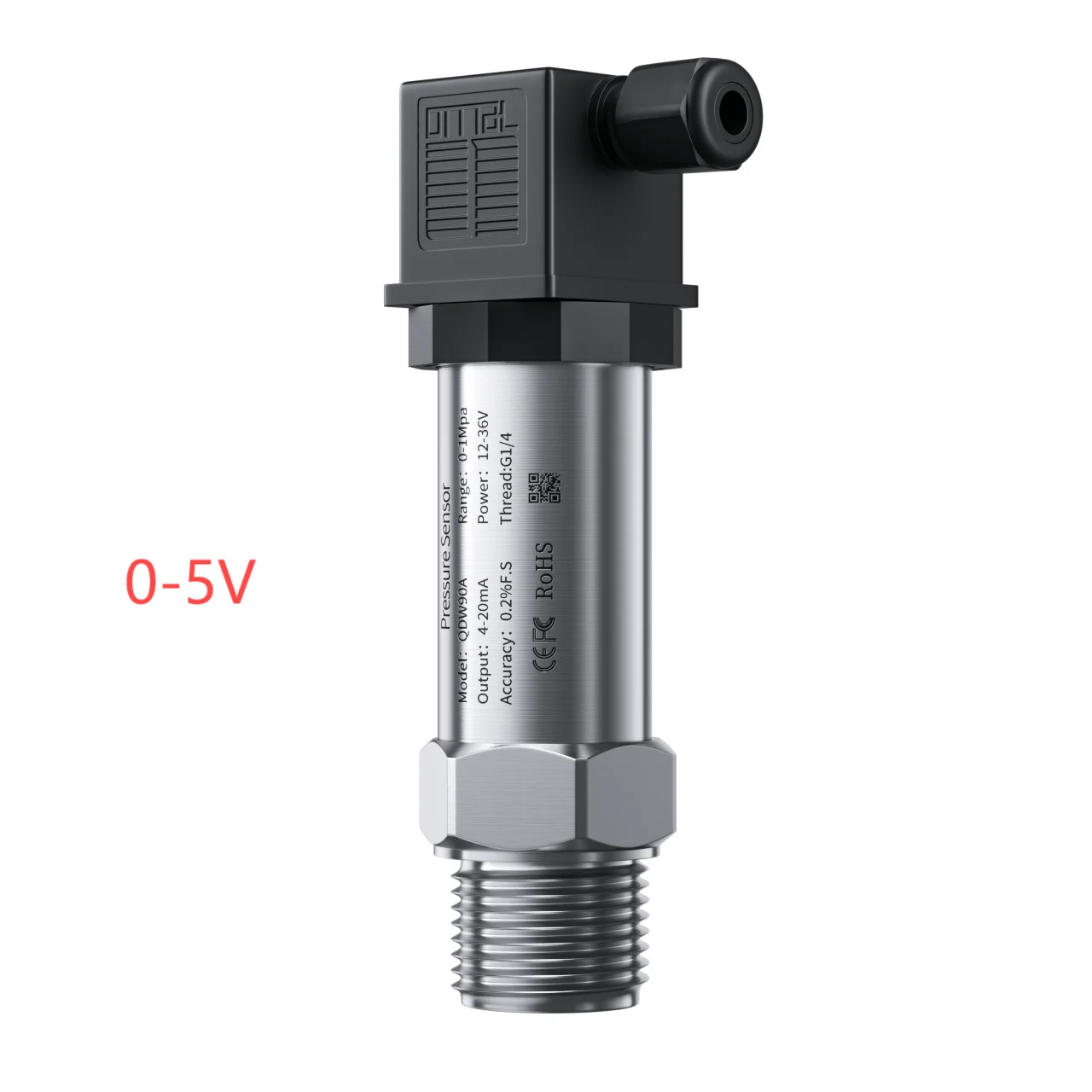 0-5V pressure sensor transmitter for water oil fuel gas air sensor 16bar 25bar 30bar 50bar pressure gauge diffused silicon core