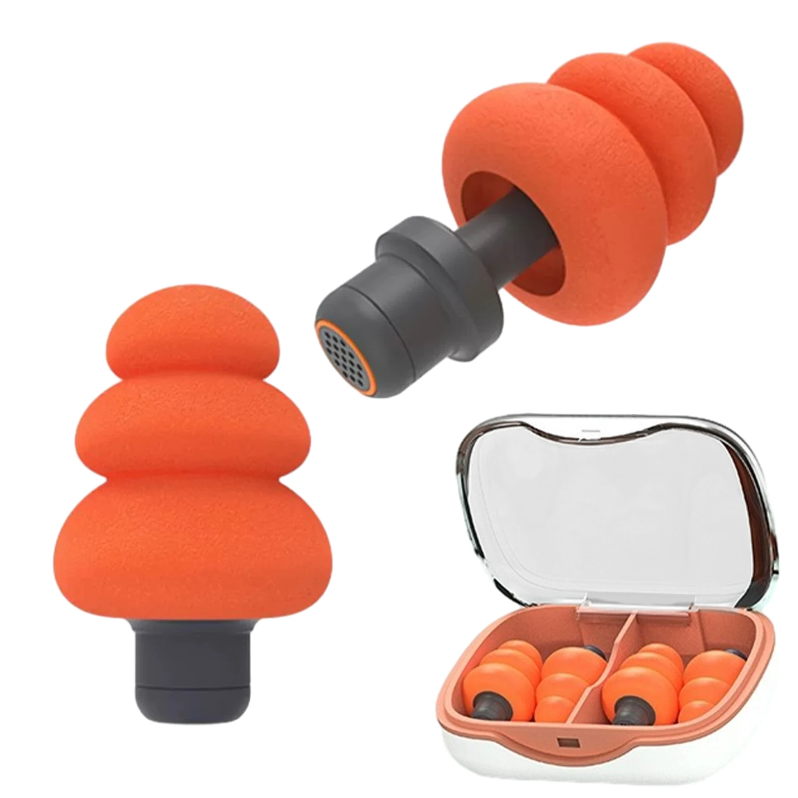 2 пары, шумоподавляющие беруши из пены с эффектом памяти