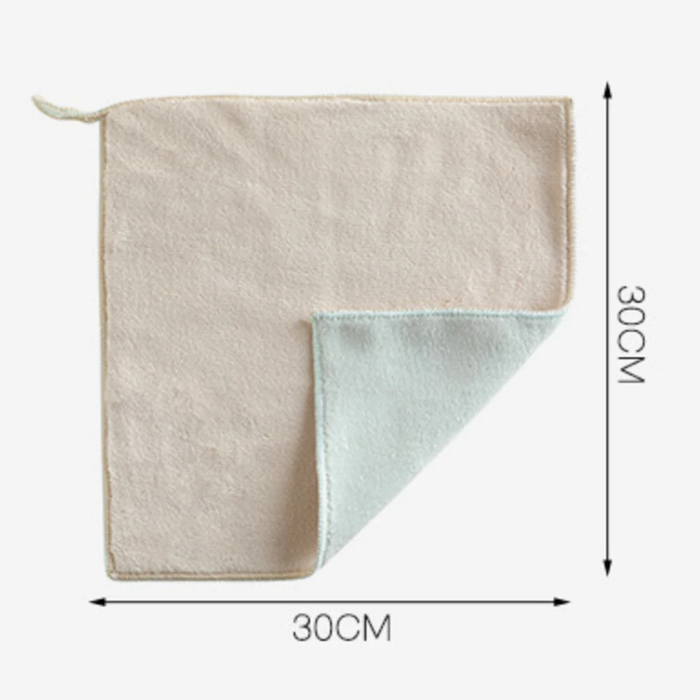 

3Pcs Super Absorbent Microfiber Cleaning Cloth Set Lint-Free Multipurpose Kitchen Window Furniture Towels Light Pink Green
